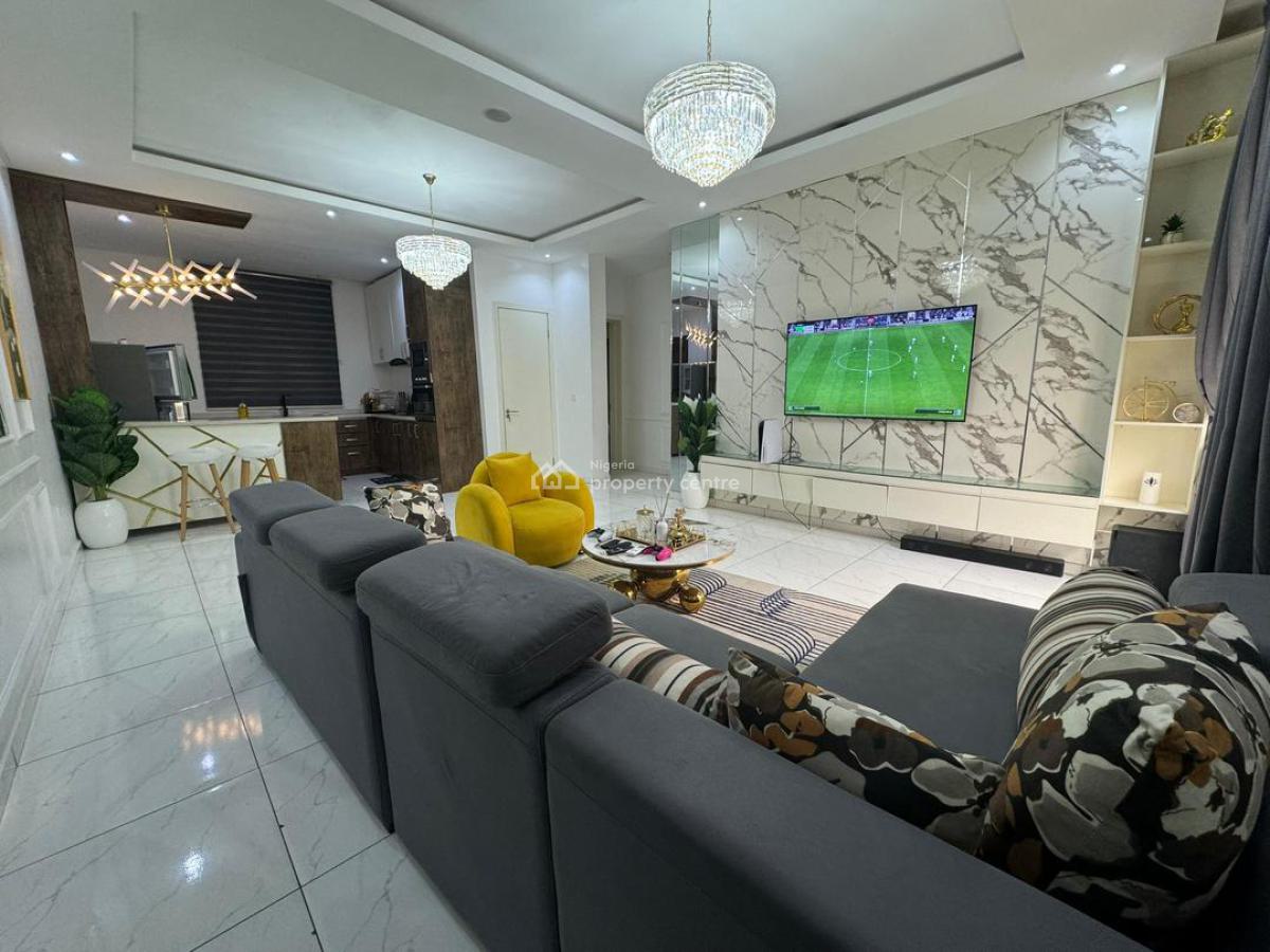 Luxury & Cosy 2bedroom with Ps5, Swimming Pool & Gym, Spg Road Ologolo Lekki Lagos, Ologolo, Lekki, Lagos, Flat / Apartment Short Let