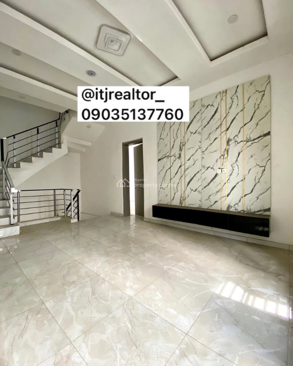 Contemporary 5 Bedroom Semi Detached Duplex with Bq, Ikate, Lekki, Lagos, Semi-detached Duplex for Sale