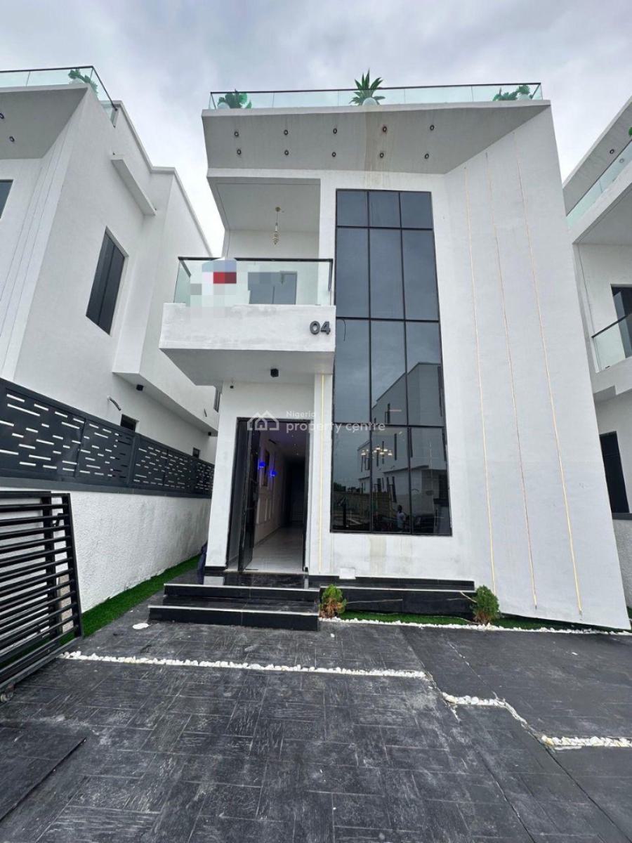 Luxuriously Architectured 5 Bedroom  Fully Detached Duplex, Chevron, Lekki, Lagos, Detached Duplex for Sale