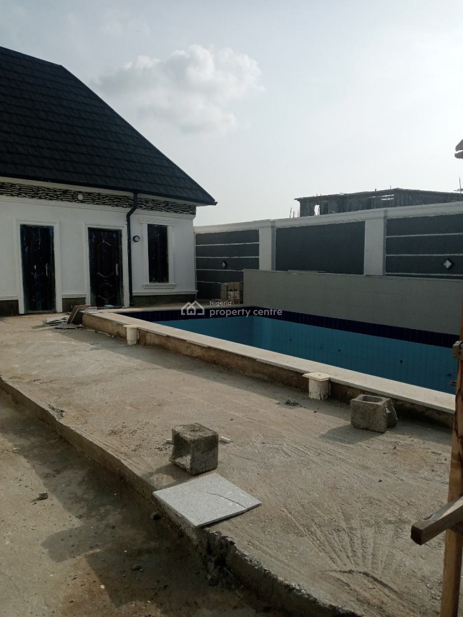 Brand New Luxurious Finished 6-bedroom Detached Duplex / Swimming Pool, Efab Queens Gwarinpa Extension, Gwarinpa, Abuja, Detached Duplex for Sale