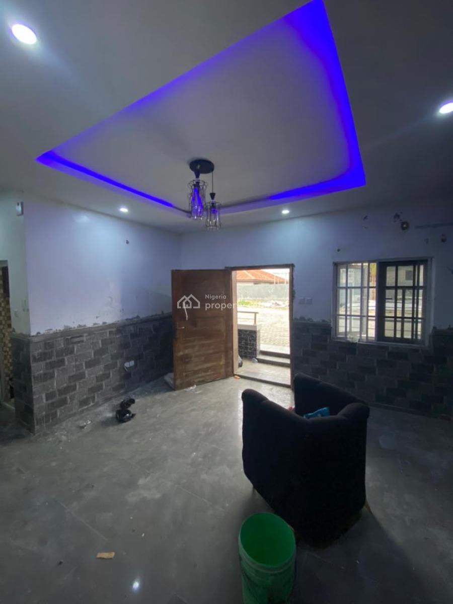 Clean Miniflat with Pop and 2 Toilets, Sangotedo, Ajah, Lagos, Mini Flat (room and Parlour) for Rent