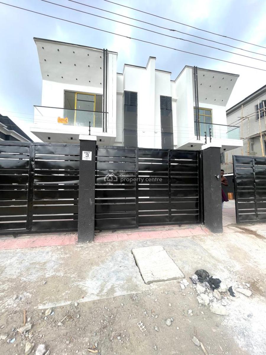 Luxury 4 Bedroom Semi Detached Duplex with Bq, Ikota, Lekki, Lagos, House for Sale