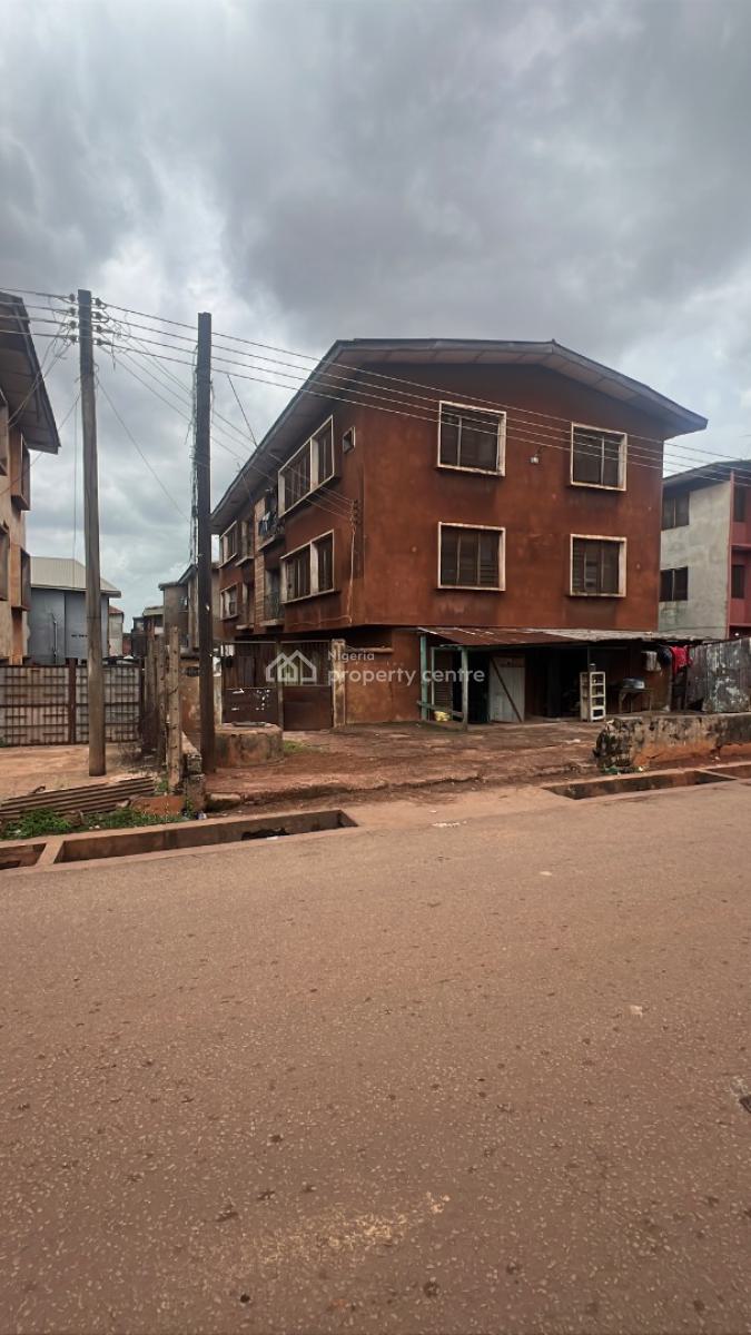 6 Flats with 2 Shops, Enugu, Enugu, Flat / Apartment for Sale