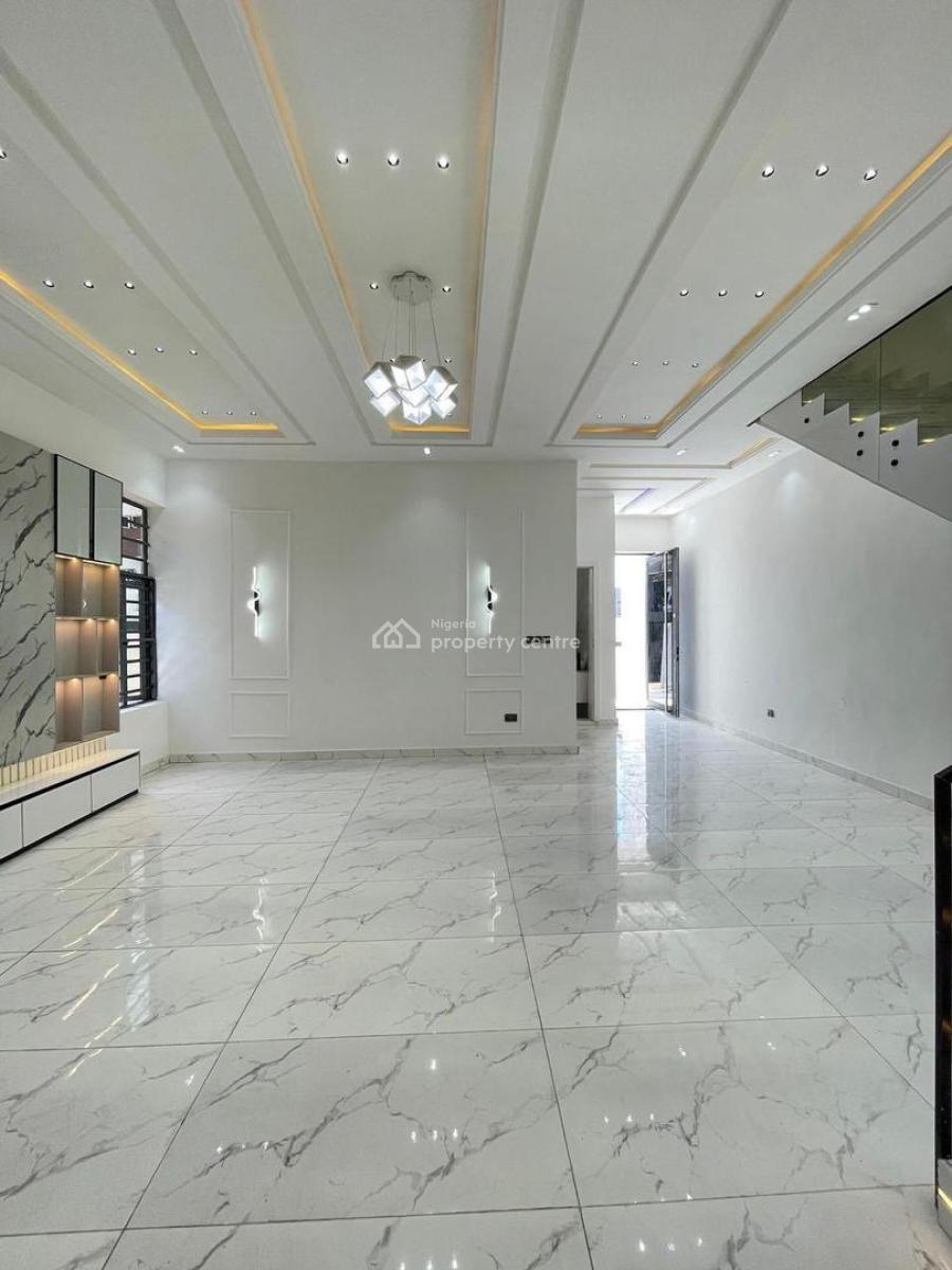 Luxurious & Spacious 4-bedroom Semi-detached Duplex with Bq, Ikate, Lekki, Lagos, Semi-detached Duplex for Sale