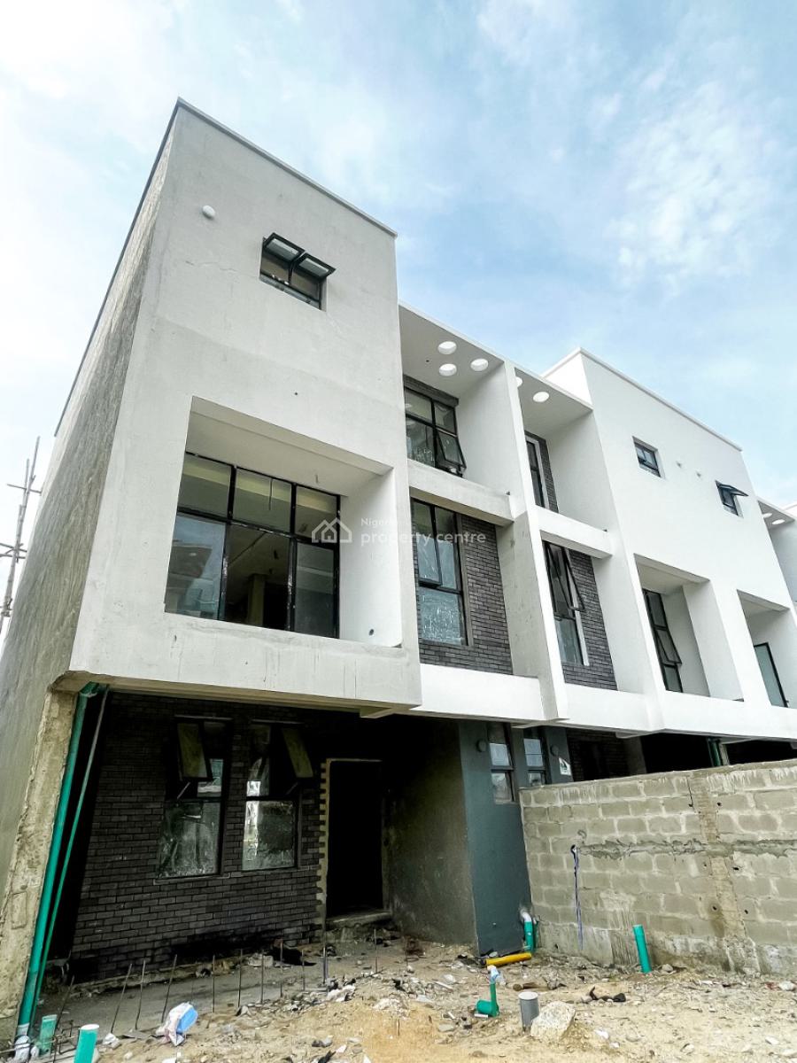 4 Bedrooms Terraced House with Bq, Freedom Way, Lekki Phase 1, Lekki, Lagos, Terraced Duplex for Sale