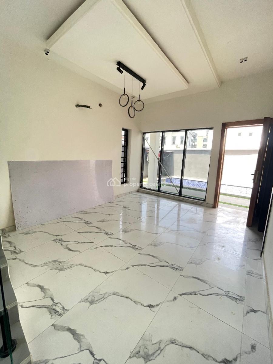 Elegantly Built 4 Bedroom Fully Detached Duplex with a Room Bq, Chevron, Lekki, Lagos, Detached Duplex for Sale