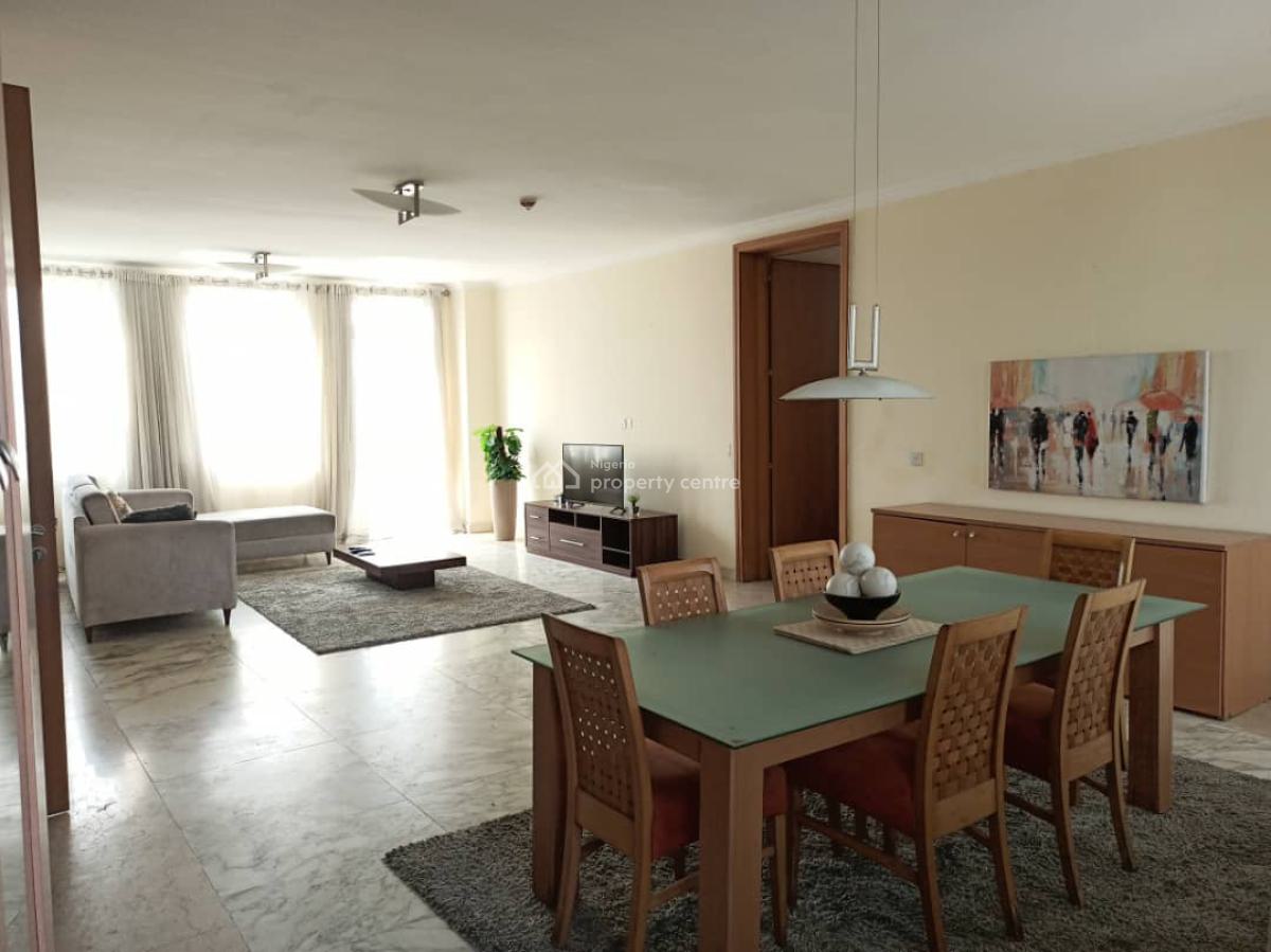 a Luxury  Furnished 3 Bedrooms Apartment with Bq, Old Ikoyi, Ikoyi, Lagos, Terraced Duplex for Rent