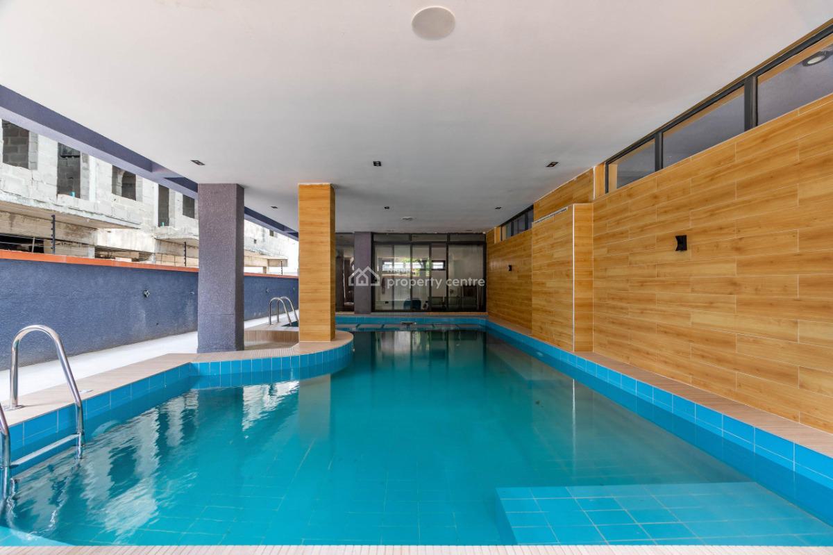 Spacious and Luxury 2 Bedrooms Apartment with Swimming Pool, Jasmine Court, Ilasan, Ikate, Lekki, Lagos, Flat / Apartment Short Let