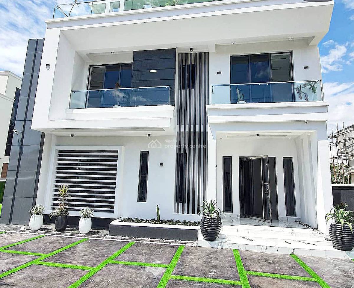Exquisite 5-bedroom Luxury Home, Pinnock Beach Estate, Osapa, Lekki, Lagos, Detached Duplex for Sale