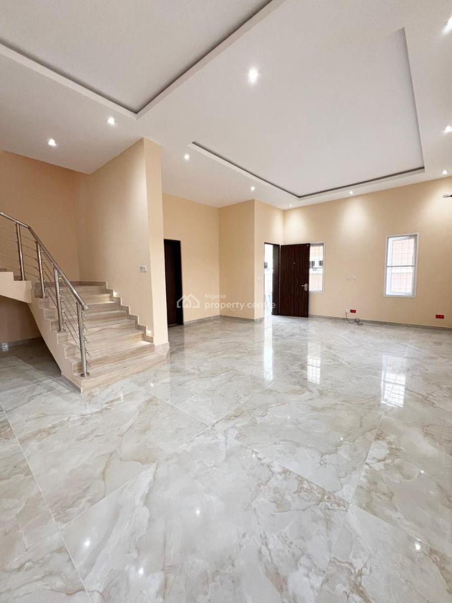 Brand New 5 Bedrooms Semi Detached Duplex with Bq /self Serviced, Lekki Right, Lekki Phase 1, Lekki, Lagos, Semi-detached Duplex for Rent