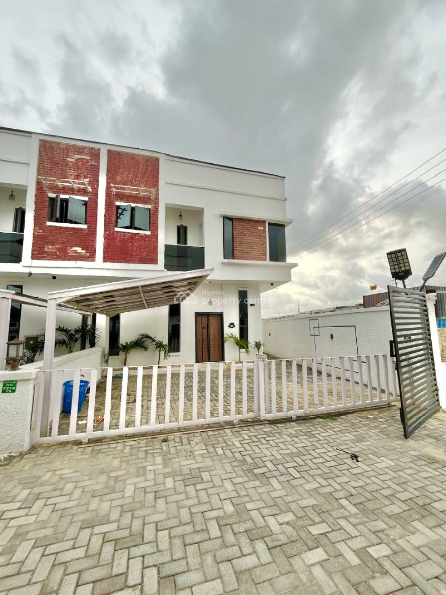 Well Built Self Serviced 4 Bedroom Terrace Duplex with Bq, Orchid Road, Lekki Expressway, Lekki, Lagos, Terraced Duplex for Rent