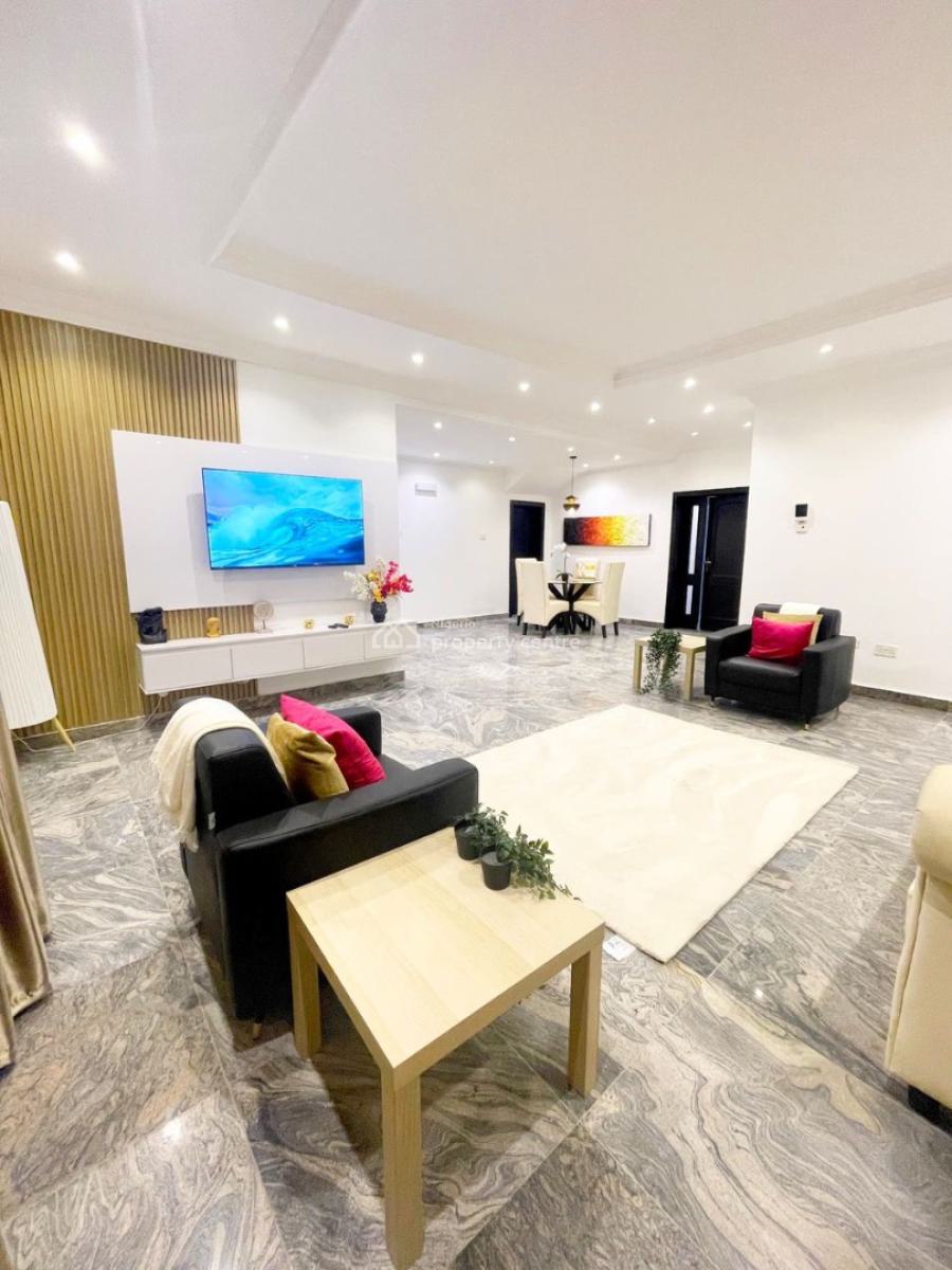 Legit Newly Renovated 3 Bedroom Furnished Apartment, Off Admiralty Way, Lekki Phase 1, Lekki, Lagos, Flat / Apartment for Rent