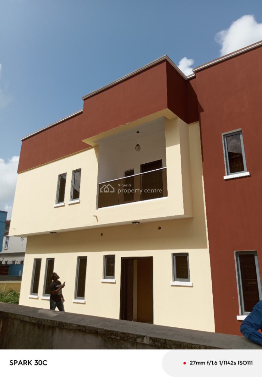 Brand New 4 Bedroom Fully Detached Duplex with Bq and Laundry Room, Crown Estate, Facing Lekki Epe Expressway, Sangotedo, Ajah, Lagos, Detached Duplex for Sale