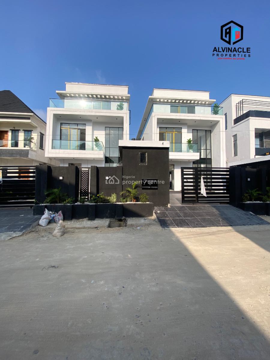 5 Bedroom Contemporary Smart Duplex, Ikota, Lekki, Lagos, Detached Duplex for Sale