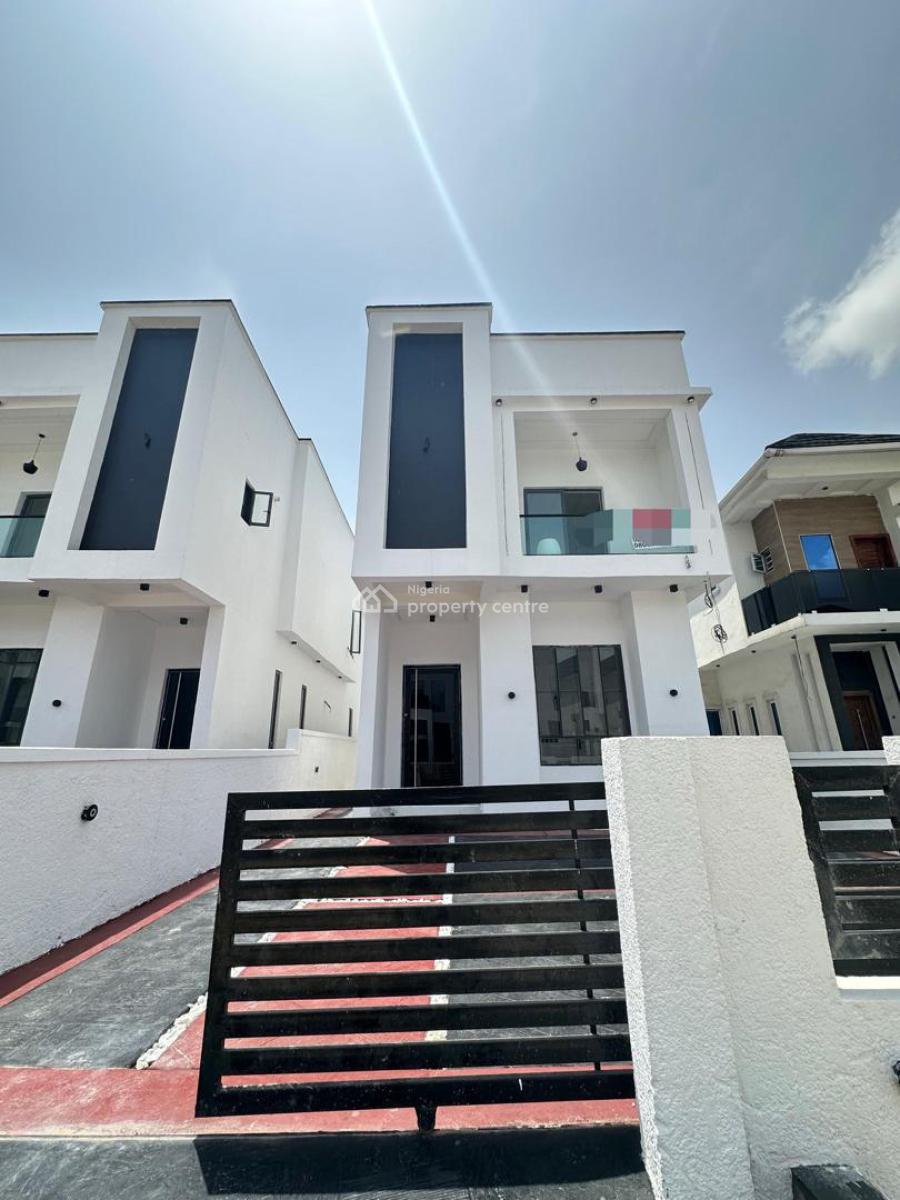 Beautiful 4 Bedroom Fully Detached Duplex with Swimming Pool & Bq, Ajah, Lagos, Detached Duplex for Sale