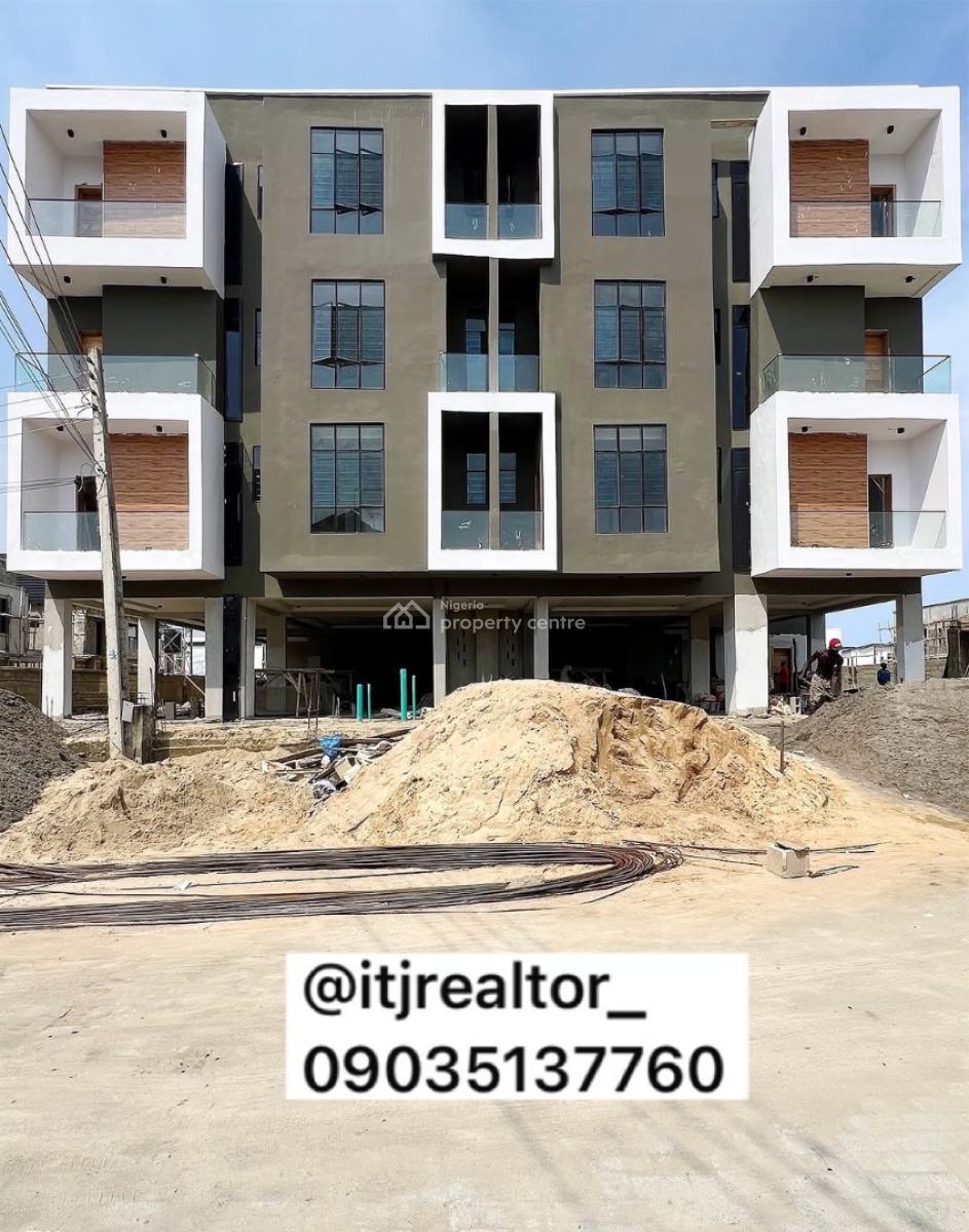 Fully Serviced 2 Bedroom Apartment with Swimming Pool, Ikota, Lekki, Lagos, Block of Flats for Sale
