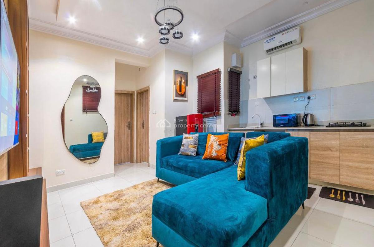 1 Bedroom Flat, Chevron Drive, Lekki, Lagos, Mini Flat (room and Parlour) Short Let