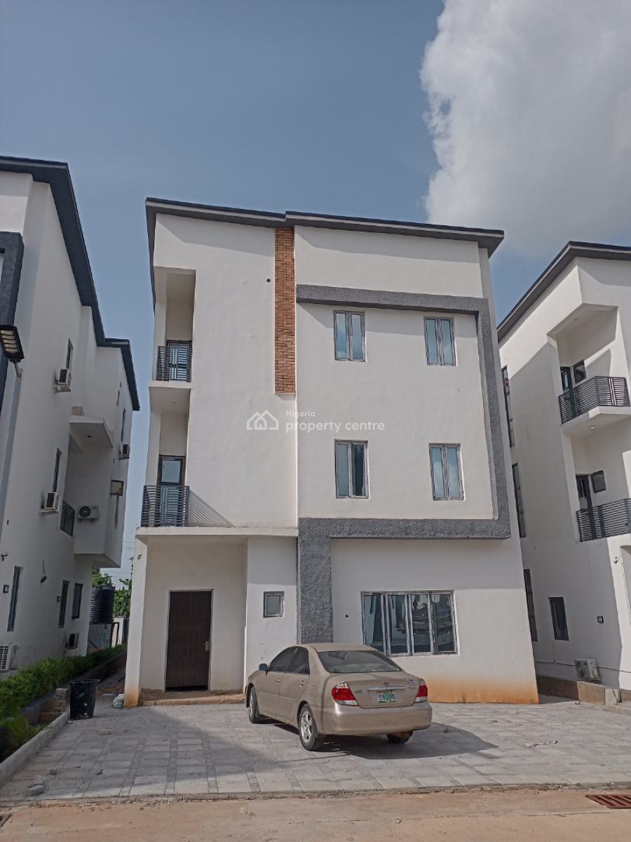 5 Bedroom Fully Detached Duplex with 1 Room Bq (advanced Carcass), Market Square Supermarket, Kado, Abuja, Detached Duplex for Sale