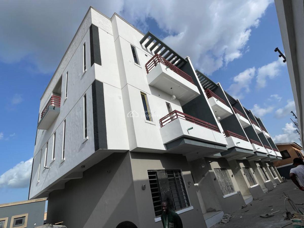 Exquisitely Built to Taste 4 Bedroom Terrace Duplex with Bq, Gated Estate, Olowora, Magodo, Lagos, Terraced Duplex for Sale