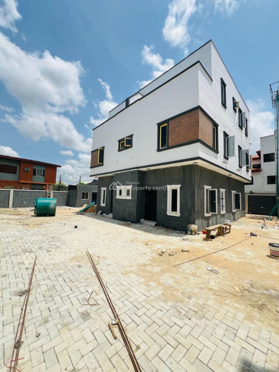 Exquisitely Built 4 Bedroom Semi Detached Duplex with Bq, Anthony, Maryland, Lagos, Semi-detached Duplex for Sale