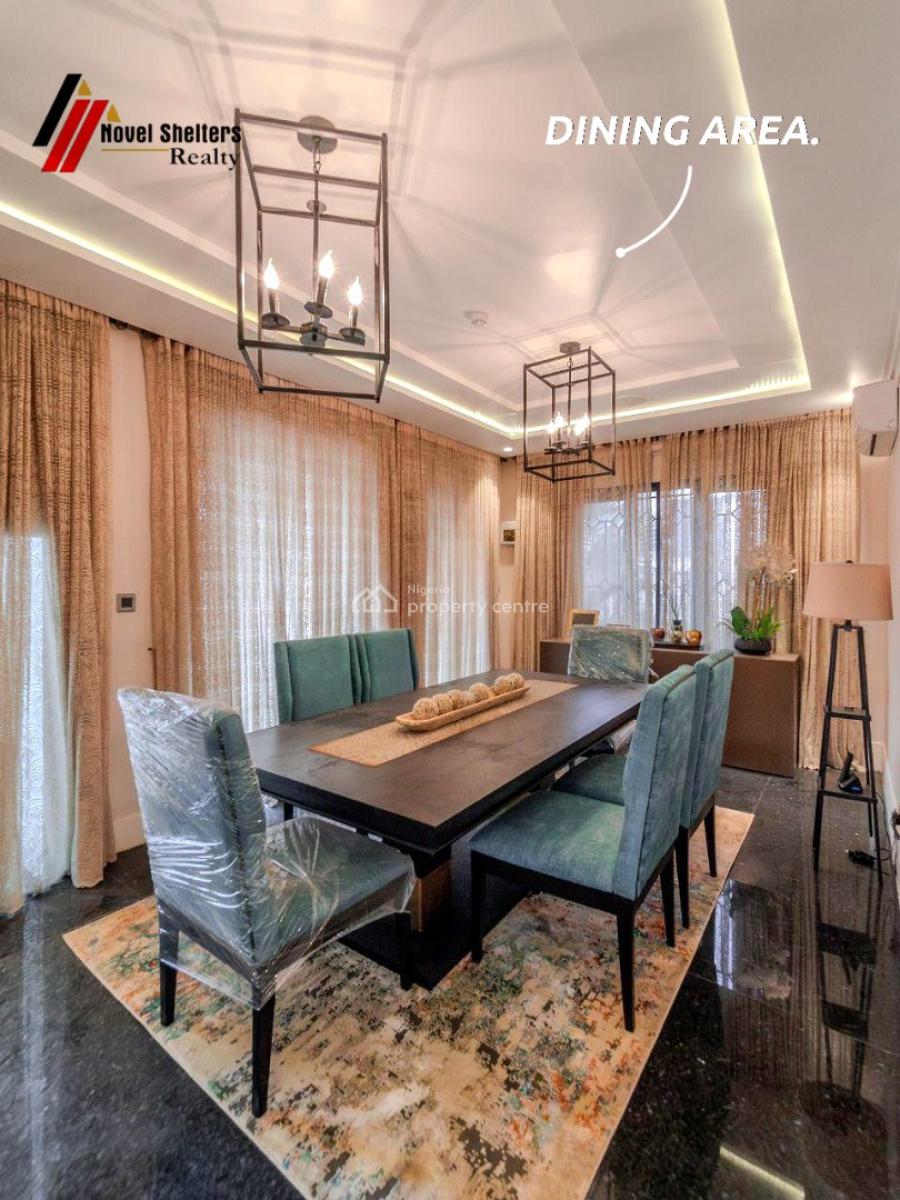 Beautifully Built and Exquisitely Furnished 6 Bedroom Villa with 2 Bq, Pinnock Beach Estate, Osapa, Lekki, Lagos, Detached Duplex for Sale