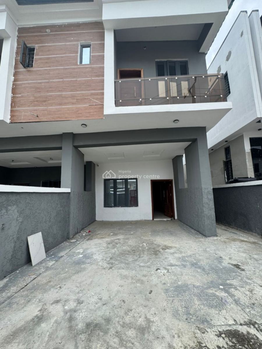 Newly Built Serviced 3bedroom Terrace with a Room Bq, Harris Drive Vgc, Lekki, Lagos, House for Rent