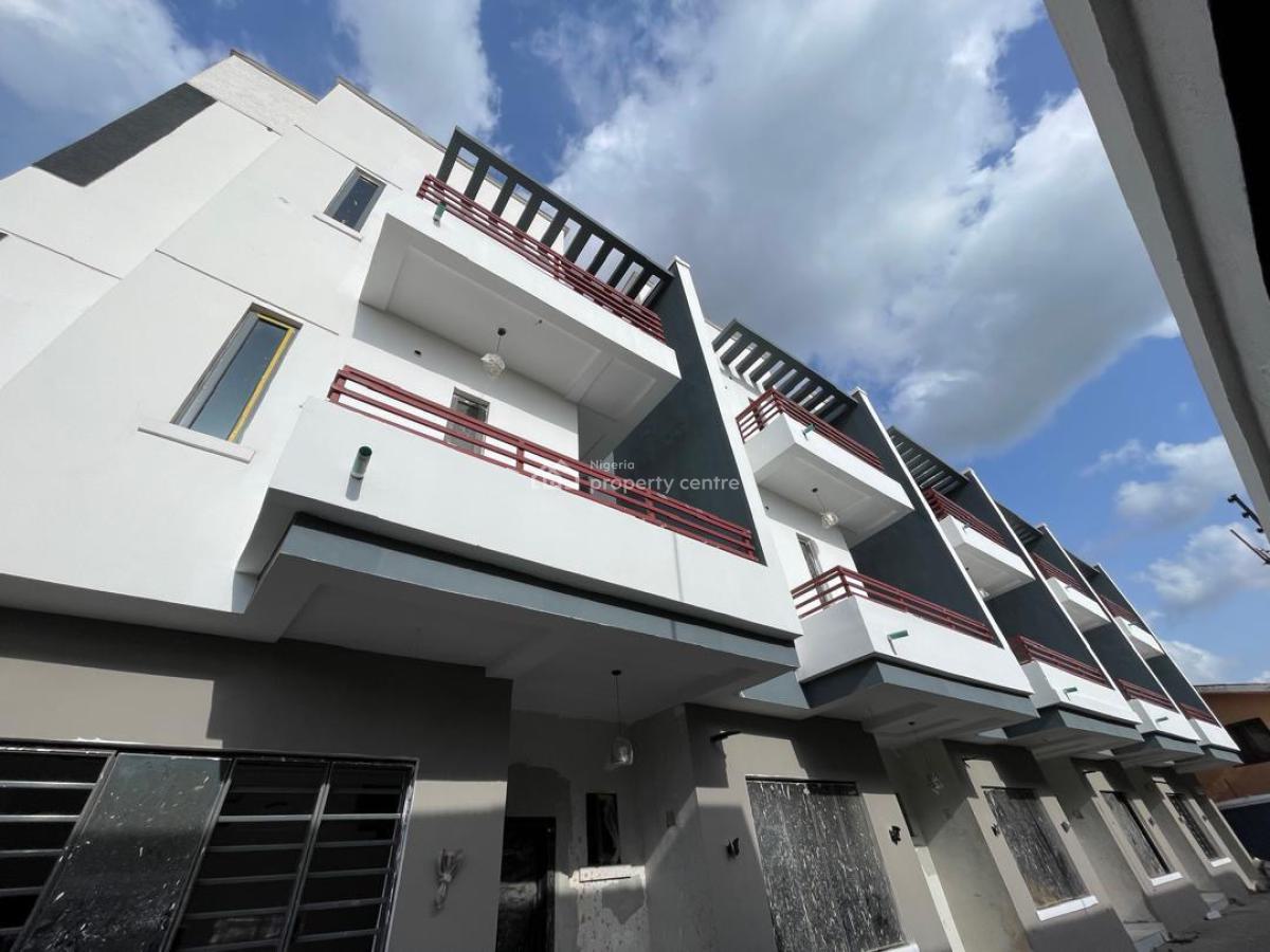 Exquisitely Built to Taste 4 Bedroom Terrace Duplex with Bq, Gated Estate, Magodo, Lagos, Terraced Duplex for Sale