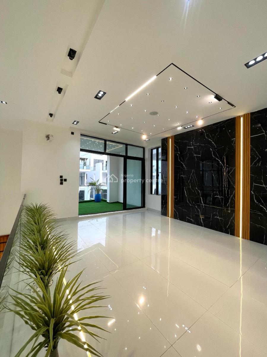 Carved 5 Bedroom Smart Home with Cinema, Gym, and Swimming Pool, Chevron, Lekki, Lagos, Detached Duplex for Sale