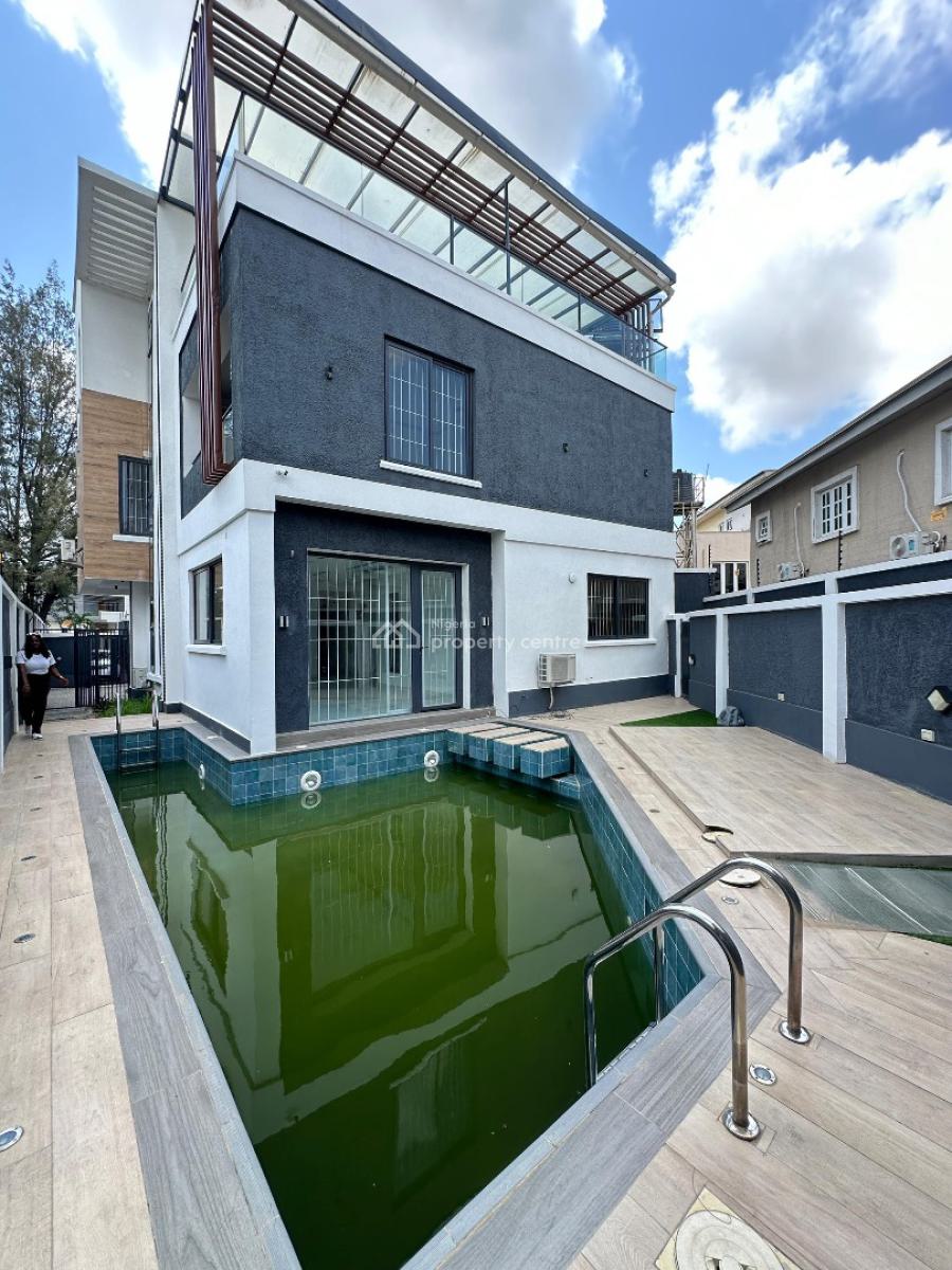 Elegantly Built 5 Bedroom Fully Detached Home with Amazing Amenities, Lekki Phase 1, Lekki, Lagos, Detached Duplex for Sale