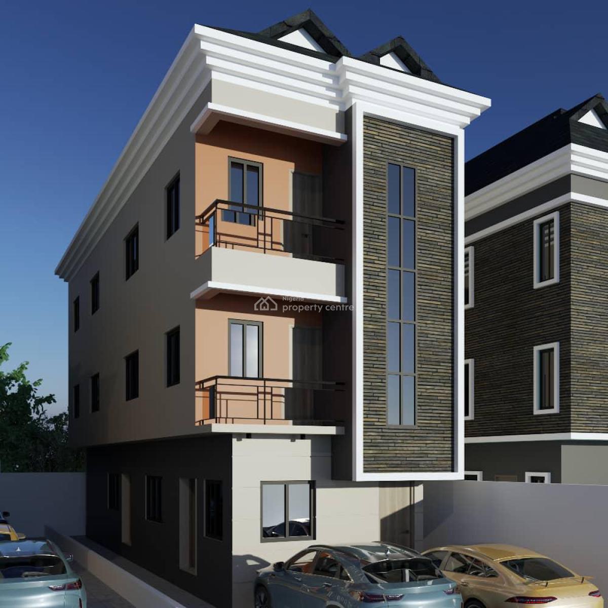 Spacious 3 Bedroom Flat, Off Sunmola Street, Mende, Maryland, Lagos, Block of Flats for Sale