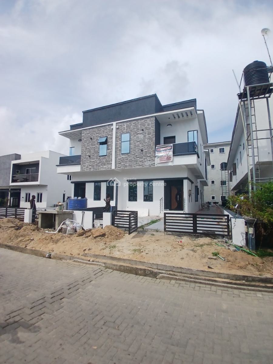 Very Spacious 4-bedroom Semi-detached Duplex with Bq, Chevron Toll Gate, Orchid Road, Lekki, Lagos, Semi-detached Duplex for Sale