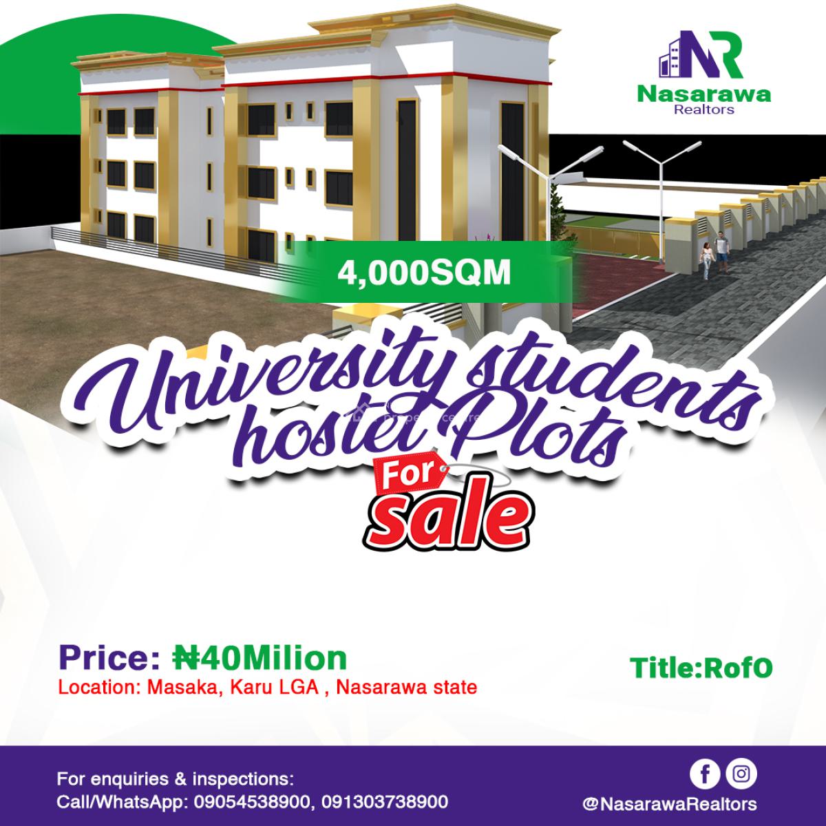 10,000hectares Farmland, Keffi Road, Karu, Nasarawa, Mixed-use Land for Sale