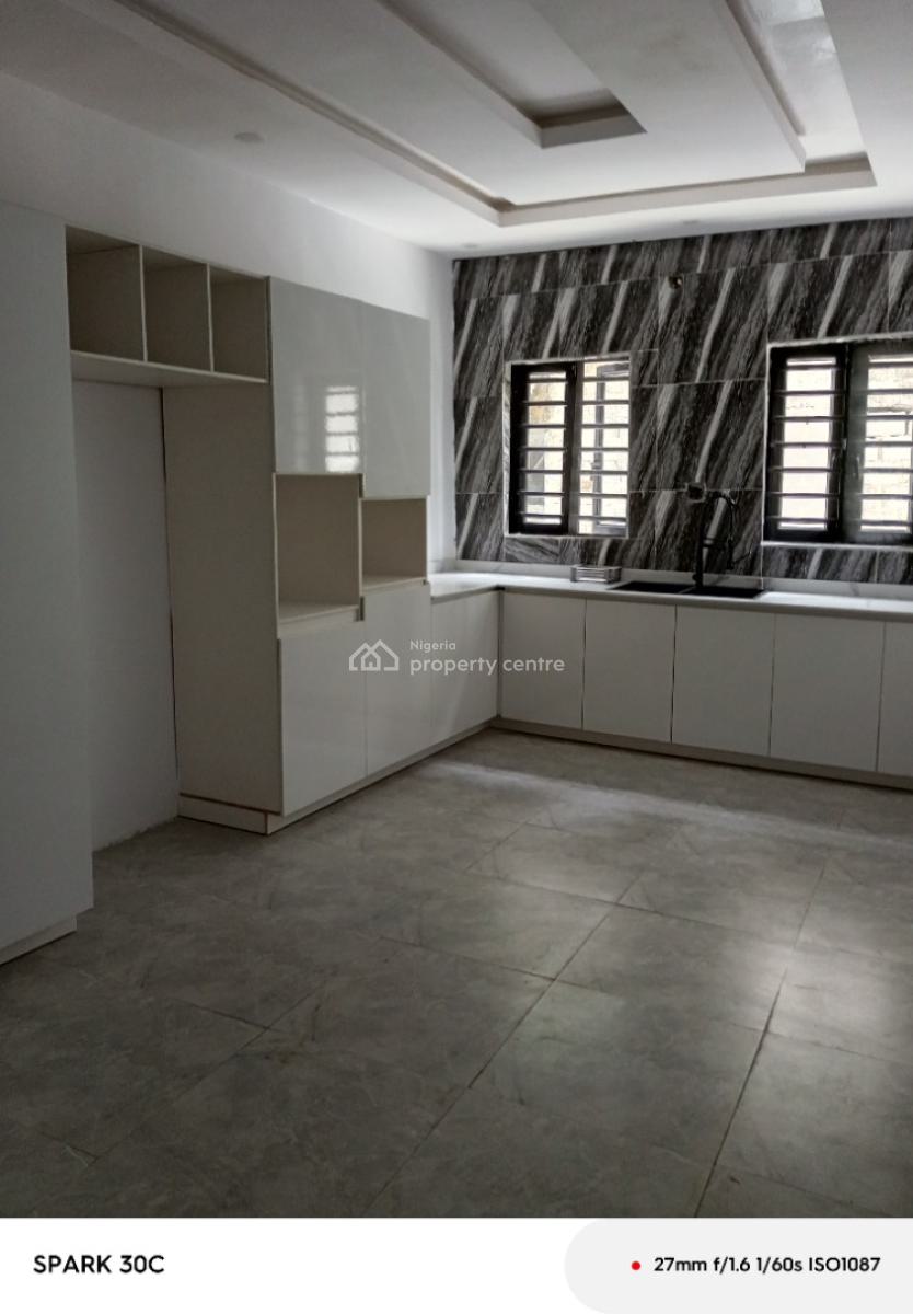 Brand New 4 Bedroom Semi Detached Duplex with Bq and Library, Amity Estate, Sangotedo, Ajah, Lagos, Semi-detached Duplex for Sale