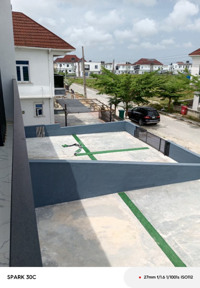 Brand New 4 Bedroom Semi Detached Duplex with Bq and Library, Amity Estate, Sangotedo, Ajah, Lagos, Semi-detached Duplex for Sale