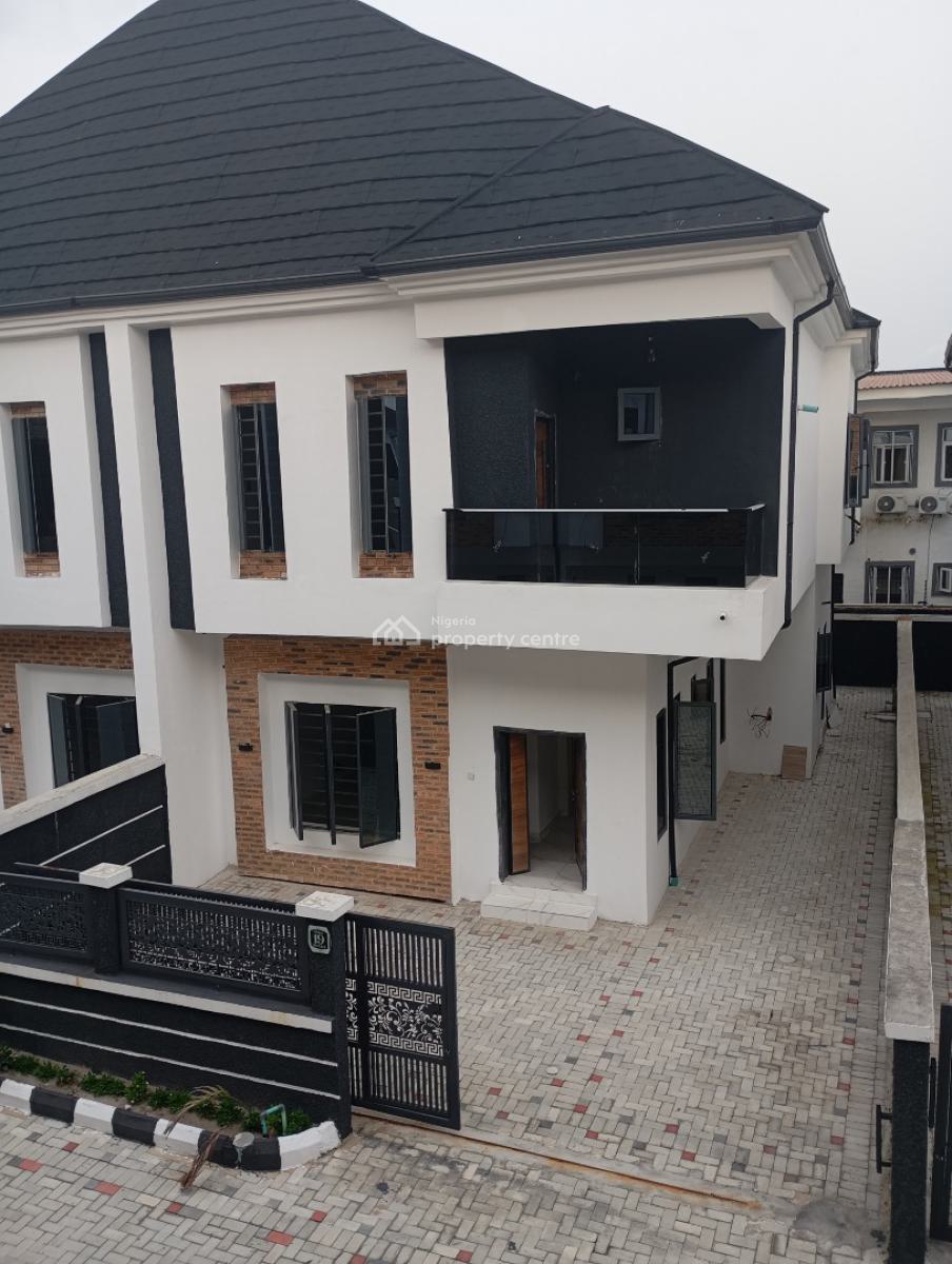 Astonishing Brand New 4 Bedroom Terrace Duplex, Orchid Road, Lekki, Lagos, Semi-detached Duplex for Sale