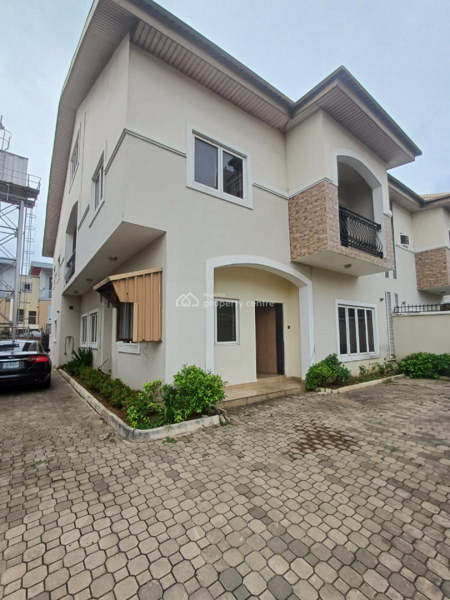 4 Bedroom Semi Detached, Osborne, Ikoyi, Lagos, Semi-detached Duplex for Rent