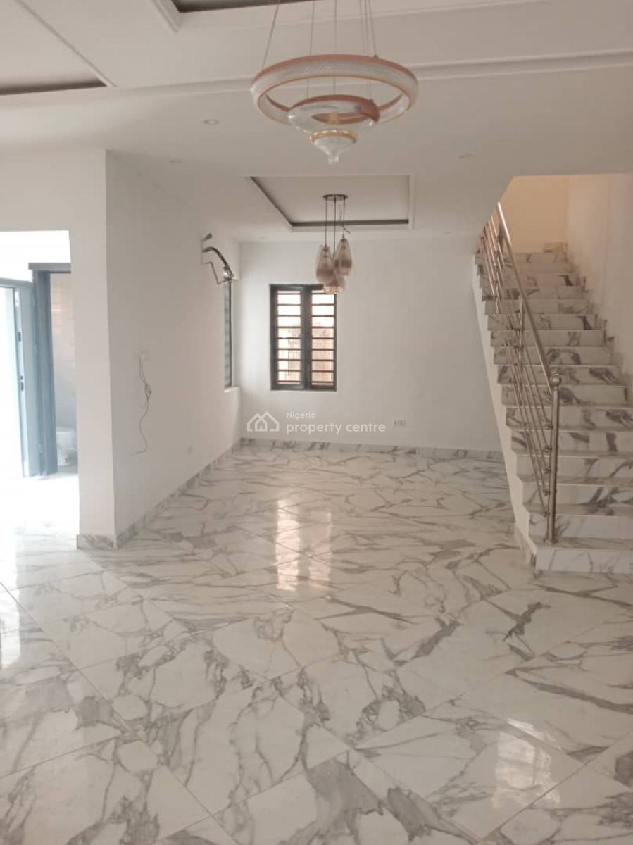 Self Service 5 Bedroom Duplex Alone in Compound, Ologolo, Lekki, Lagos, Detached Duplex for Rent