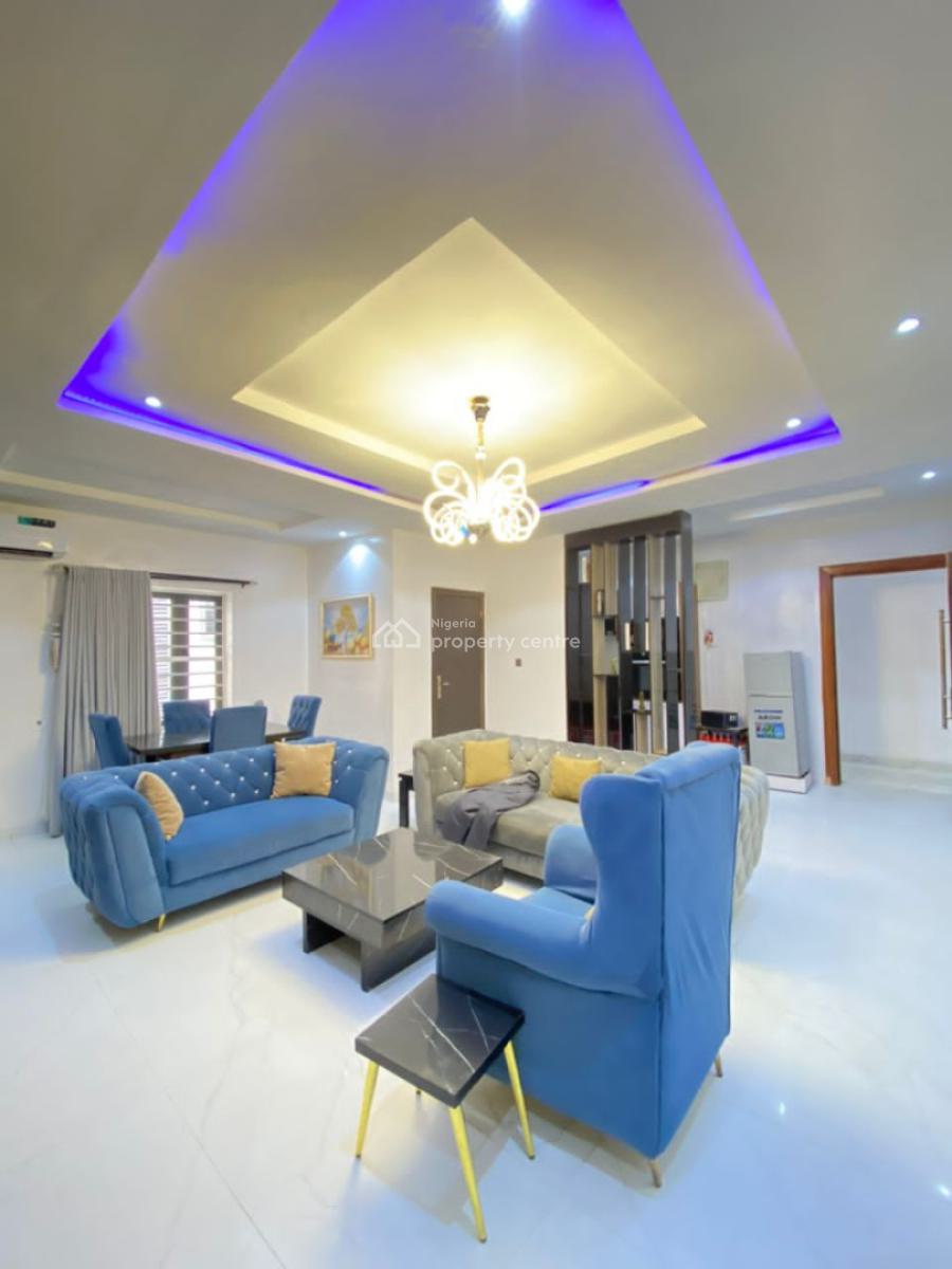 Homey Furnished and Serviced 2 Bedroom Apartment, Ikate, Lekki, Lagos, Flat / Apartment for Rent