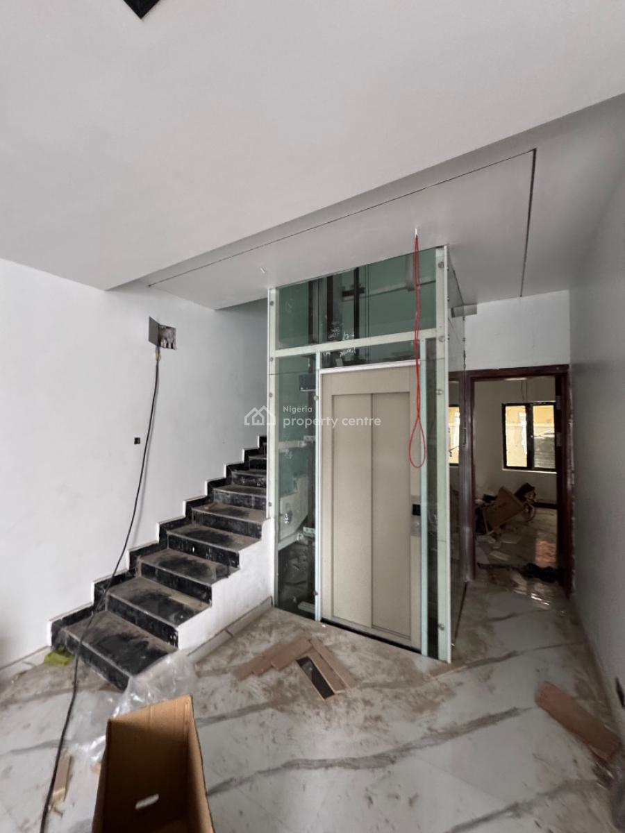 Luxurious 5-bedroom Self Compound Townhouse with Private Elevator, Parkview, Ikoyi, Lagos, Semi-detached Duplex for Sale