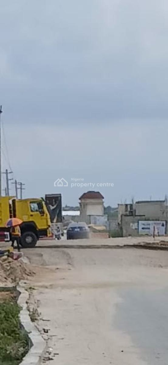 2 Plots of Land Suitable for Filling Station and Other Commercial Use, Okunmopo Along Monastery Rd Beside Coastal Rd, Ibeju Lekki, Lagos, Commercial Land for Sale