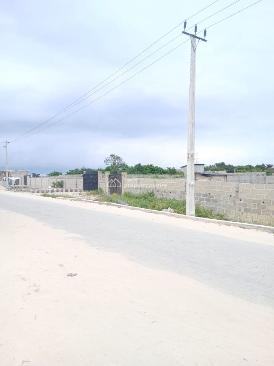 2 Plots of Land Suitable for Filling Station and Other Commercial Use, Okunmopo Along Monastery Rd Beside Coastal Rd, Ibeju Lekki, Lagos, Commercial Land for Sale