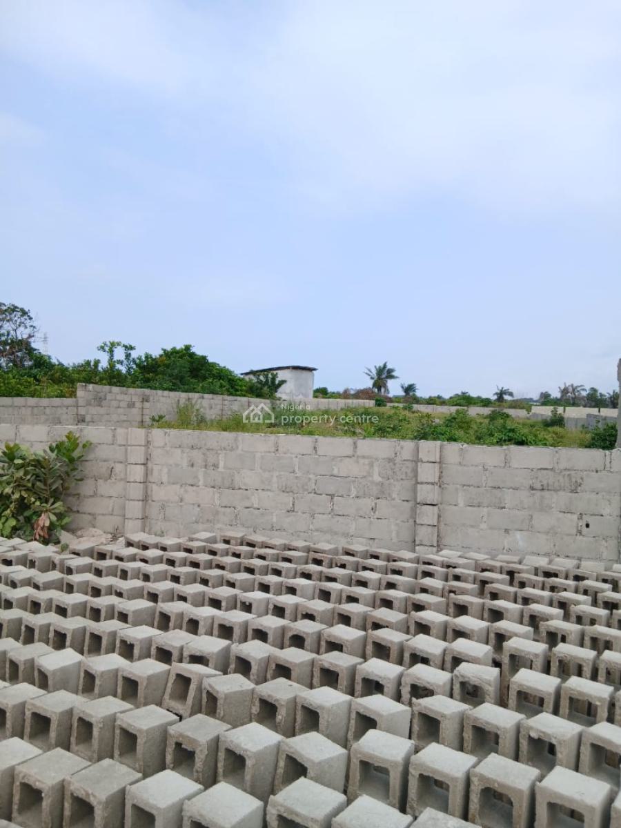 2 Plots of Land Suitable for Filling Station and Other Commercial Use, Okunmopo Along Monastery Rd Beside Coastal Rd, Ibeju Lekki, Lagos, Commercial Land for Sale