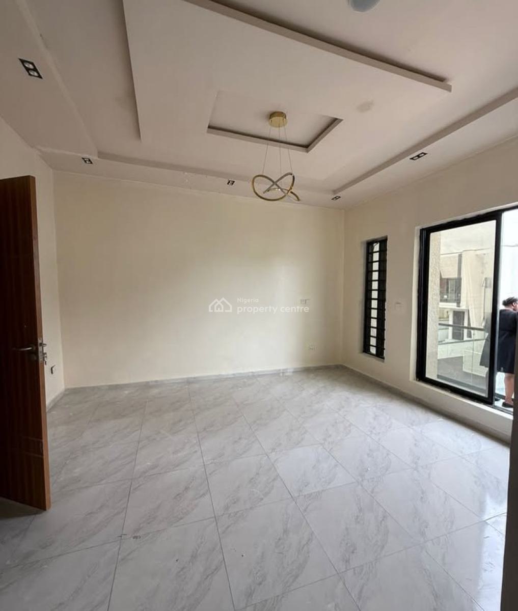 Self Service 4 Bedroom Terrace Duplex with Bq, By Bis Apartment, Ikota, Lekki, Lagos, Terraced Duplex for Rent