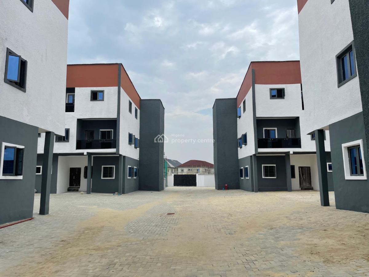 Luxury Brand New Estate in Great Location Consisting 28 Units of Hous, Behind Shoprite, Sangotedo, Ajah, Lagos, Block of Flats for Sale