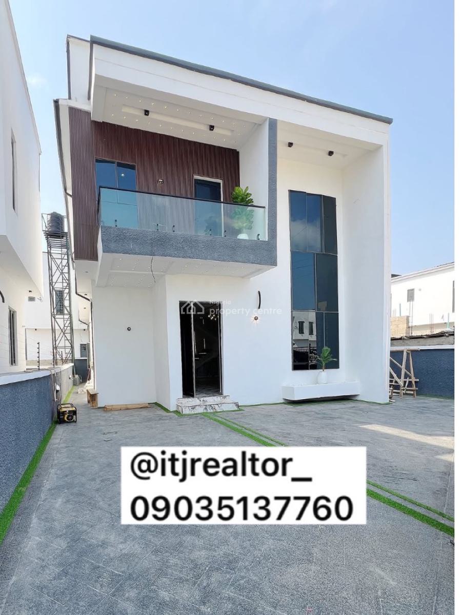 Contemporary 4 Bedroom Detached Duplex with Bq, Ajah, Ajah, Lagos, Detached Duplex for Sale