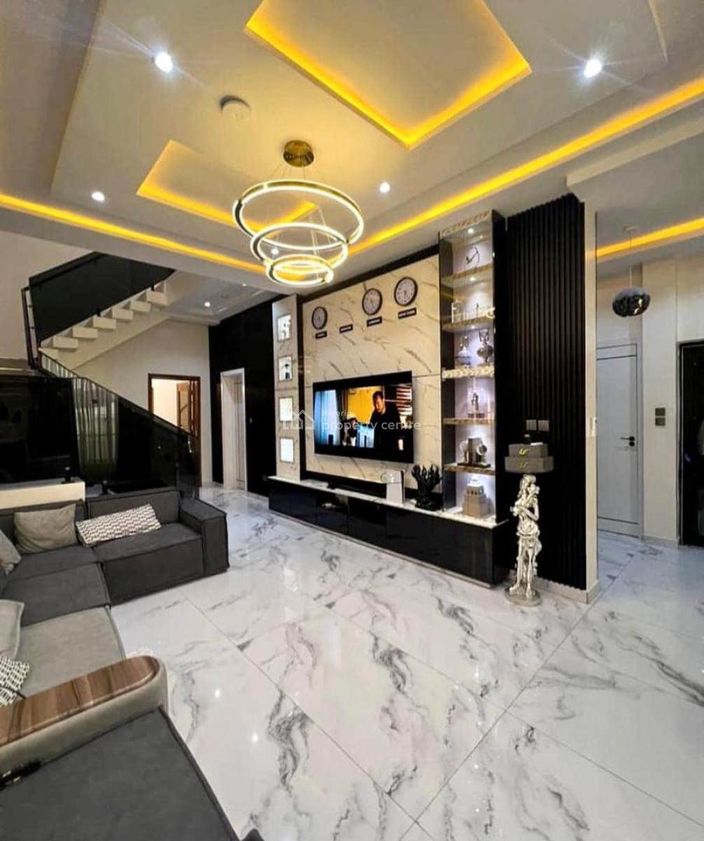 4 Bedroom Furnished Detached Duplex with Bq, By Freedom Way, Lekki, Lagos, Detached Duplex for Sale