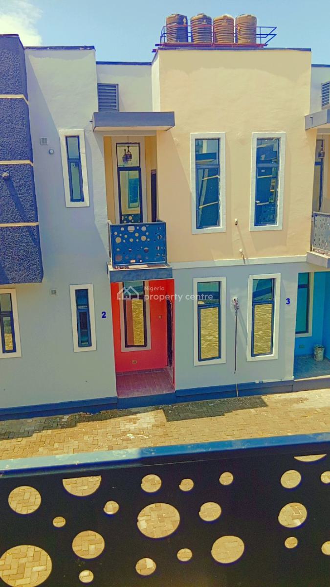 Newly Built Luxury 2 Bedroom Terrace Duplex, Zizzz Court, Mega Estate, Black Gate Bus Stop, Badore, Ajah, Lagos, Terraced Duplex for Sale