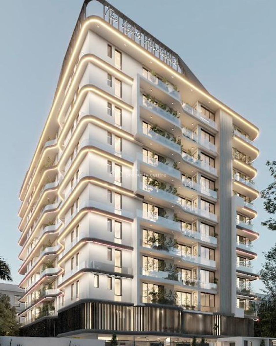 (off Plan), Advanced 11 Floors 4 Bedroom Luxury Flat with 2 Room Bq, Off Bourdilion Road, Ikoyi, Lagos, Flat / Apartment for Sale