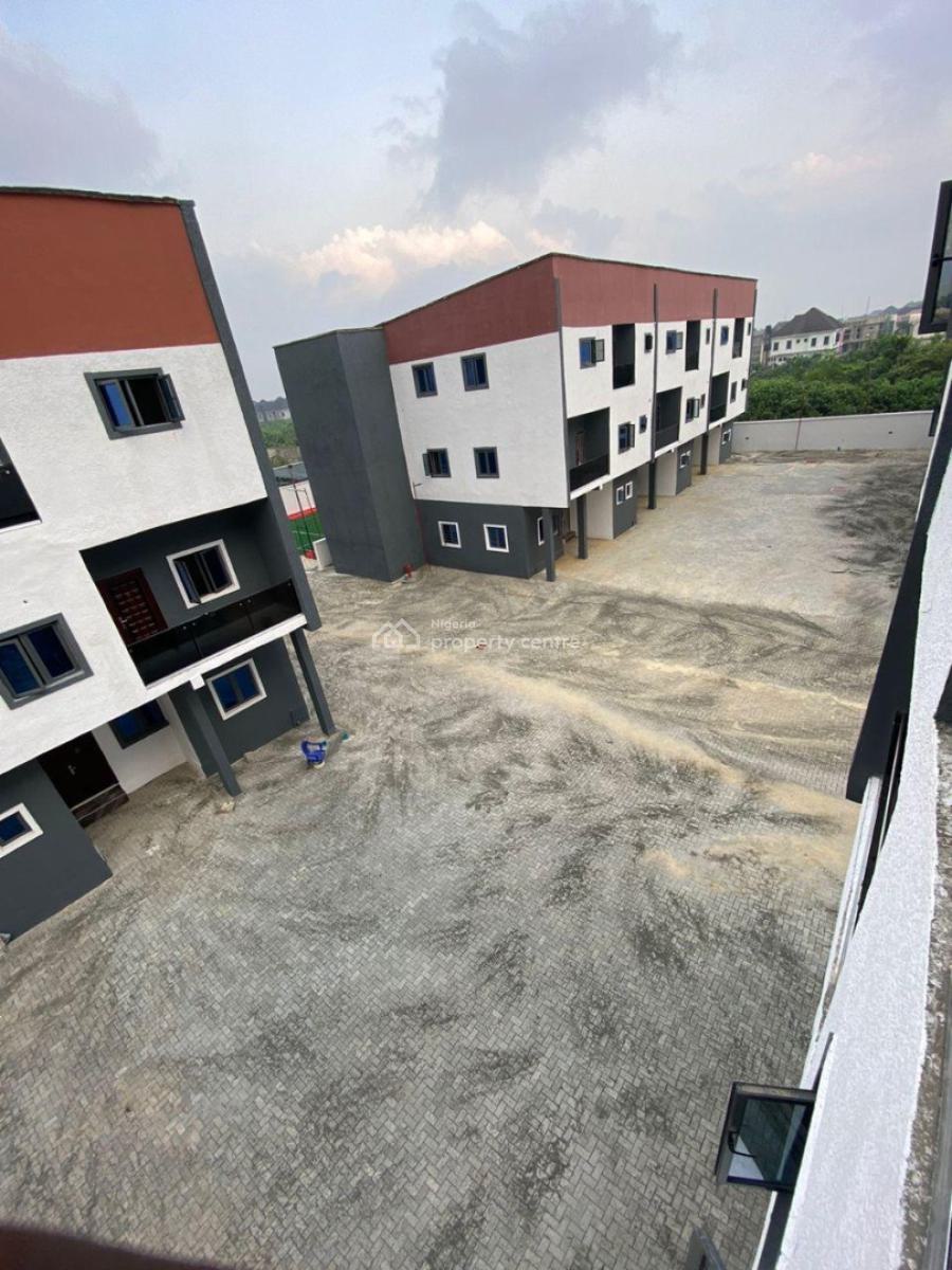 Newly Built Mini Estate of 28 Units 4 Bedroom Terraced Duplex, Off Monastery Road, Sangotedo, Ajah, Lagos, Terraced Duplex for Sale