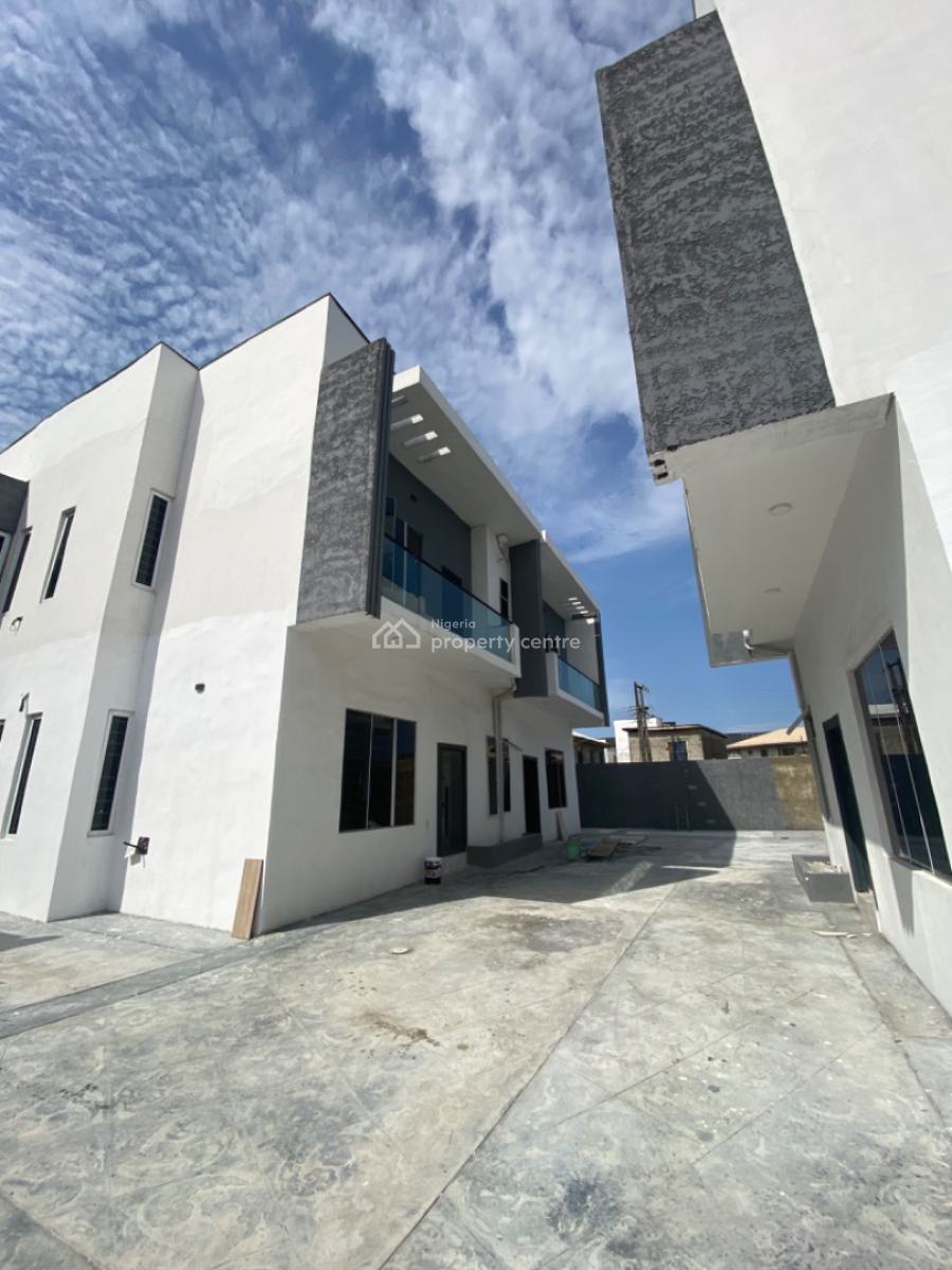 Newly Built 4 Bedroom Semi-detached Duplex with Bq, Ologolo, Lekki, Lagos, Semi-detached Duplex for Rent